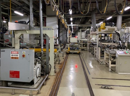 The fully automated lamination workshop