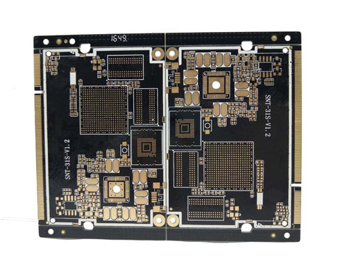Auto GPS 6-Layer Immersion Gold PCB