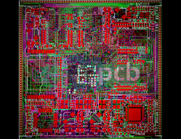8-layer Single-Sided Via PCB Design