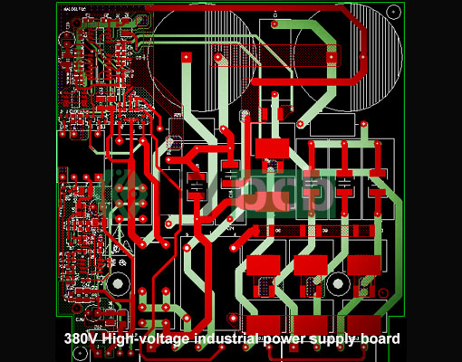 High-voltage PCB design for AC Power Systems